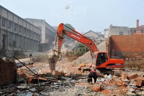 吳江工廠房屋整體拆除